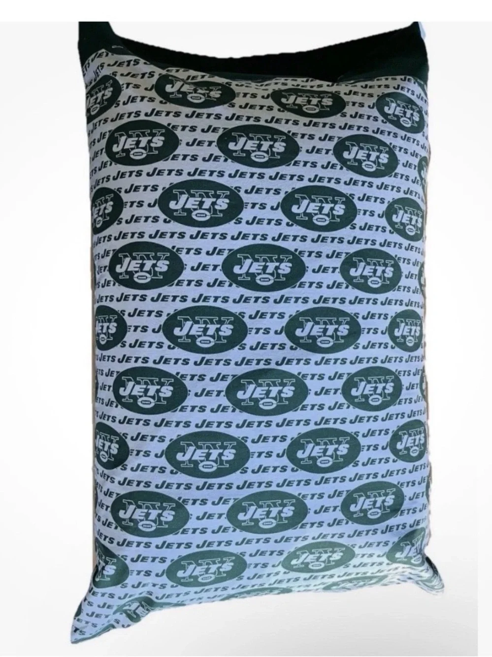 Handmade NY Jets Pillowcase & Football Pillowcase Set Fan Bedding Lot